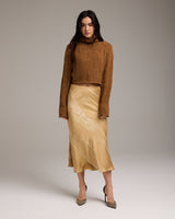 Tie Dye Bias Midi Skirt