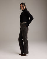 Ribbed Cropped Sweater