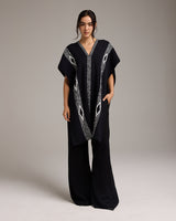 Textured Cotton Nina Caftan