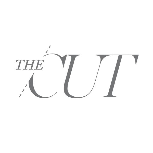 Logo of The Cut, featuring the text 'THE CUT'