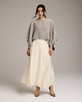 Lineas Crop Top in Alpaca