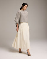 Lineas Crop Top in Alpaca