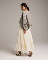 Lineas Crop Top in Alpaca