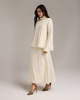Oversized Ribbed Knit Sweater
