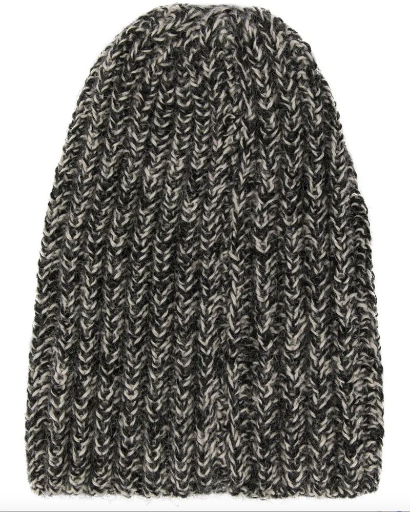 Two-Tone Knit Beanie