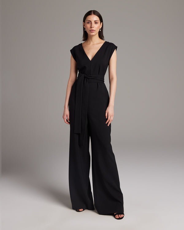 V Neck Jumpsuit